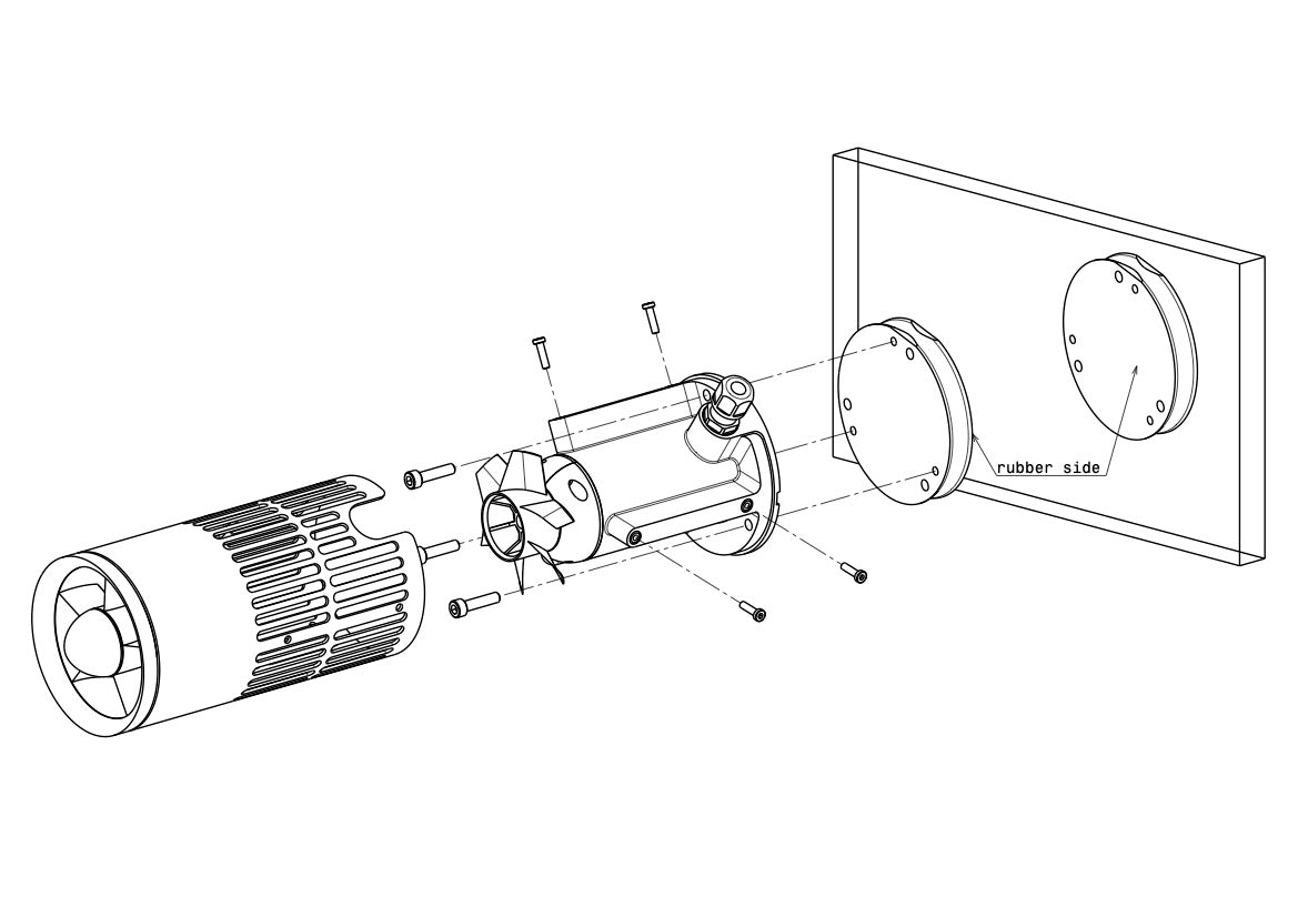 Abyzz AFC150 magnetic holder